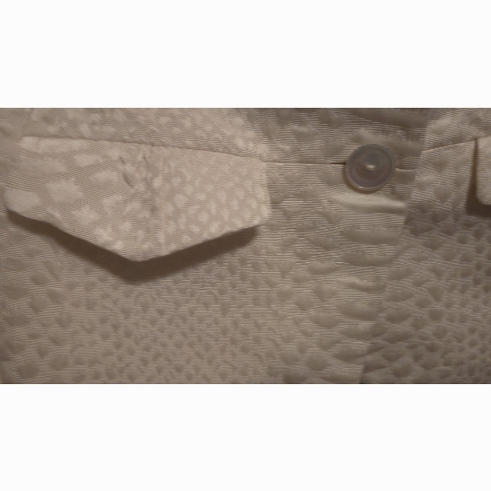 Armani COLLEZIONI  Size 6 Creme Jacket. Elegant, gorgeous. Perfect Condition - Picture 4 of 11